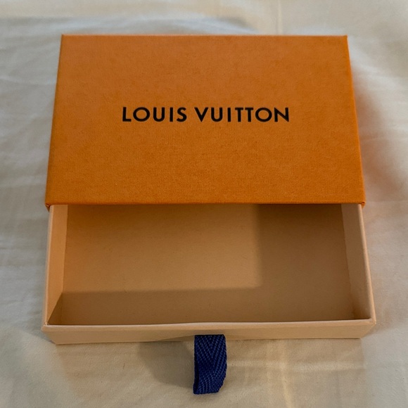 Louis Vuitton Vibrant Orange Box with Blue Tab - Picture 2 of 4